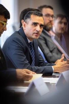 Dr. Dinesh Antil, Erster Sekretär (Wirtschaft und Handel) der Indischen Botschaft in Berlin