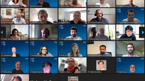 Teilnehmende des Online Workshops