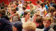 Impressionen von der Kinder-Uni mit Junior-Professor Mario Baumann