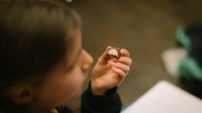 Impressionen von der Kinder-Uni mit Dr. Birgit Böhme
