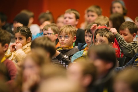 Impressionen von der Kinder-Uni mit Dr. Birgit Böhme