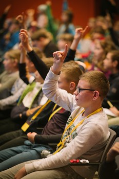 Impressionen von der Kinder-Uni mit Dr. Birgit Böhme