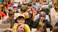 Impressionen von der Kinder-Uni mit Dr. Birgit Böhme