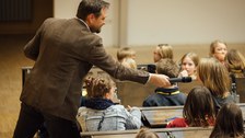 Impressionen von der Kinder-Uni mit Dr. Judith Konantz