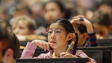 Impressionen von der Kinder-Uni mit Dr. Judith Konantz