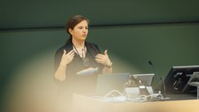 Impressionen von der Kinder-Uni mit Dr. Judith Konantz