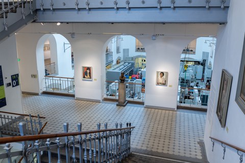 Ausstellungsansicht Sonderausstellung Ostmoderne #2. Der Kunstbesitz der 1960er-Jahre in der Altana Galerie der Kustodie der TU Dresden, September 2020 bis Januar 2021
