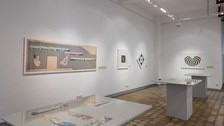 Ausstellungsansicht Sonderausstellung Ostmoderne #2. Der Kunstbesitz der 1960er-Jahre in der Altana Galerie der Kustodie der TU Dresden, September 2020 bis Januar 2021