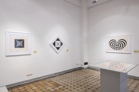 Ausstellungsansicht Sonderausstellung Ostmoderne #2. Der Kunstbesitz der 1960er-Jahre in der Altana Galerie der Kustodie der TU Dresden, September 2020 bis Januar 2021