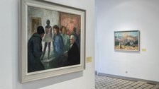 Ausstellungsansicht Sonderausstellung Ostmoderne #2. Der Kunstbesitz der 1960er-Jahre in der Altana Galerie der Kustodie der TU Dresden, September 2020 bis Januar 2021