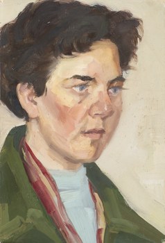 Adolf Böhlich, Porträt einer jungen Frau. 1953/54
