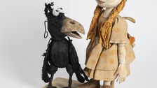 Karla Wintermann. Gerda und Rabe aus dem Märchen Die Schneekönigin. Um 2008