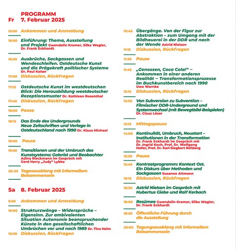Symposium Transitionen