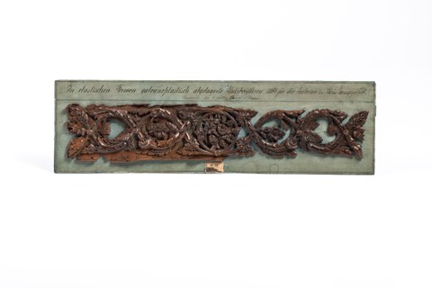 Galvanoplastische Türbordüre