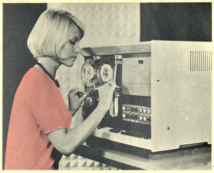 Abbildung aus einem Messebericht zum D 4a in der Zeitschrift Jugend+Technik von 1966 