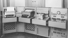 Der Rechenautomat D 2, Bedienpult, um 1958 
