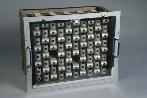 Elektronikeinschub des Rechenautomaten D 2, um 1959 