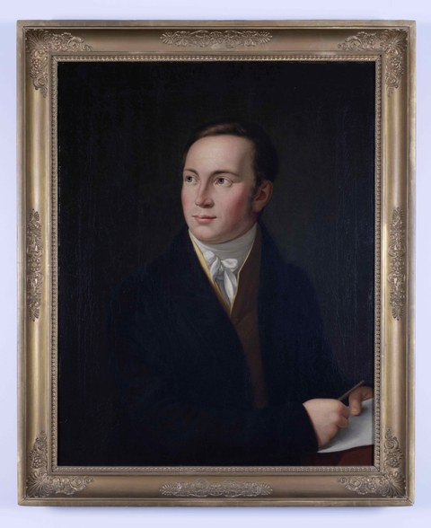Wilhelm Gotthelf Lohrmann (1796–1840), Gemälde von Johann Karl Rößler um 1830