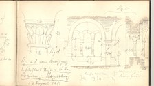 F. Borowski, Skizzenbuch, a1901/2 (TU Dresden, Architekturplansammlung)