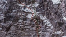 Modell der Eiger Nordwand (TU Dresden, Kartographische Sammlung)