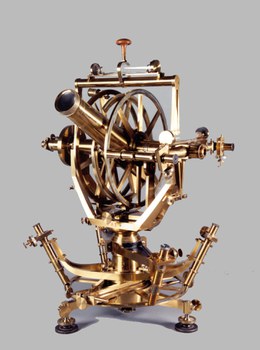 Universalinstrument von Repsold, Hamburg 1863 (TU Dresden, Sammlung Astronomisch-Geodätische Instrumente)
