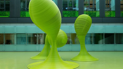 André Tempel, Bubbles, Atrium Informatiklehrgebäude, 2006 