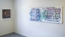 Werke von Petra Kasten und Exponate aus den Sammlungen der Kustodie im Rektorat