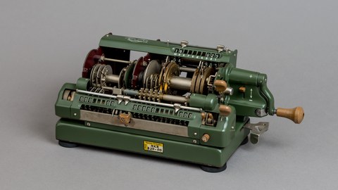 Schnittmodell Rechenmaschine