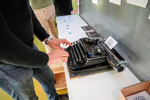 Impressionen von der Finissage der Ausstellung //DataSpaces