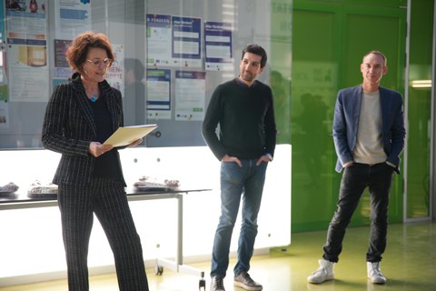 Grußwort von Kirsten Vincenz zur Finissage der Ausstellung //DataSpaces