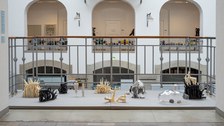 Exhibition view with works by Johanna Bruckner