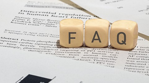 Bild mit FAQ Würfeln