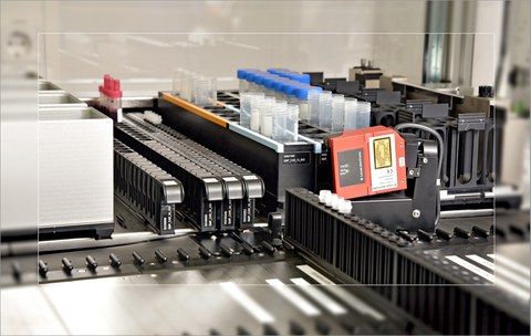 Flüssigproben auf Rack BioBank Dresden