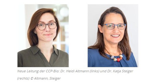 Foto der neuen Leitung des CCP Dr. Heidi Altmann