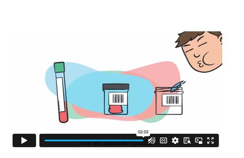 Thumbnail for the educational video “Biobanks for Kids”