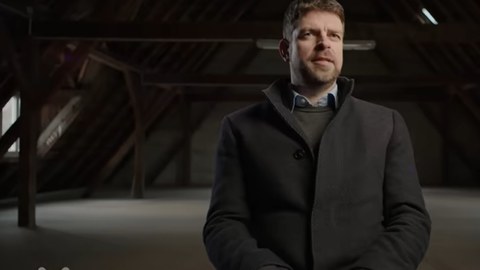 Screenshot aus der Dokumentation über NS-Medizinverbrechen mit Prof. Florian Bruns