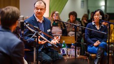 Referent Bernd Kreissig und Referentin Min Ae Lee-Kirsch