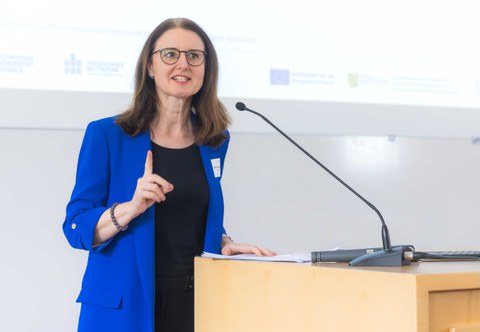 Prof. Dr. Heike Grassmann, Staatssekretärin des Sächsischen Staatsministeriums für Wissenschaft, Kultur und Tourismus (SMWK)
