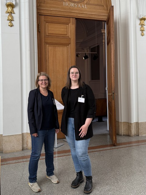 Dr. Eveline Prochaska und Michéle Zoch