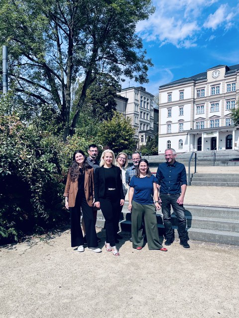 Das KIMed-Team zu Gast an der Hochschule Mittweida