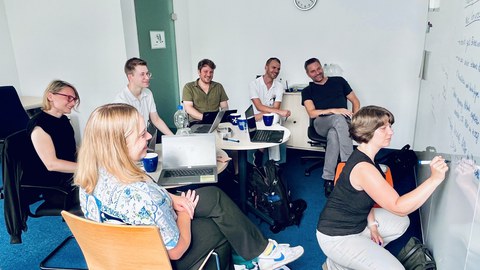 Gemeinsames Erarbeiten und Brainstorming