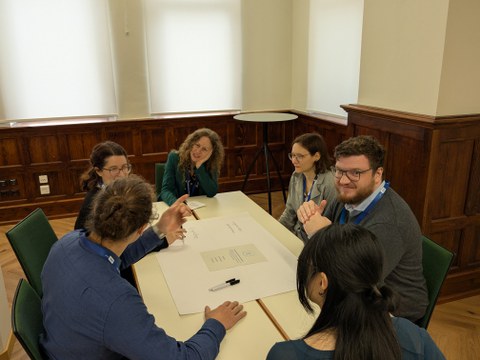 Während des Workshops