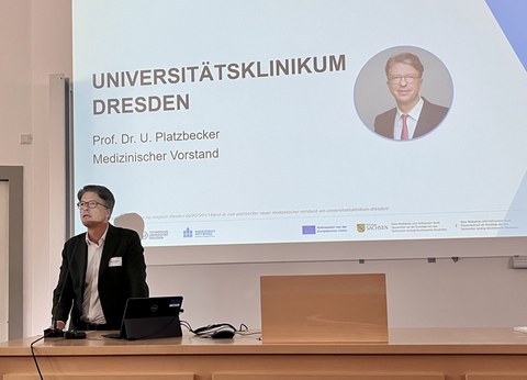Prof. Dr. Uwe Platzbecker, Medizinischer Vorstand des UK Dresden