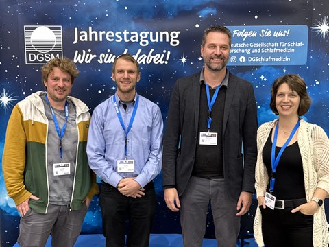 Franz Ehrlich, Dr. Tony Sehr, Dr. Moritz Brandt, Dr. Miriam Goldammer (v.l.n.r.)
