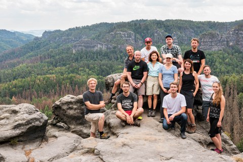 Gruppenbild Wandertag 2018
