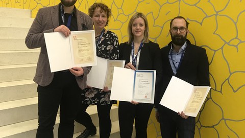 Pressemitteilung DGE 2020 für Tandem Rachner/Goebel