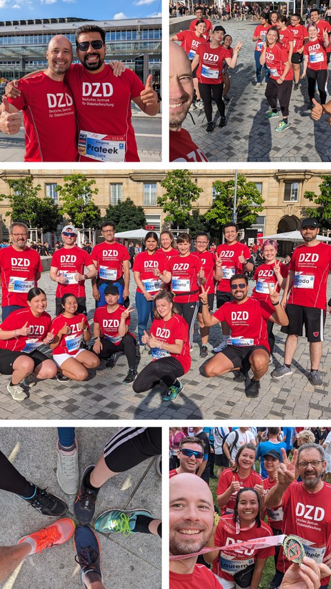 Bildercollage Rewe Team Challenge 2024