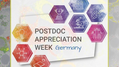 Logo Postdoc Appreciation Week 2024 Germany