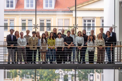 Group photo from the alumni event organized by MF TUD and Shinshu University Japan