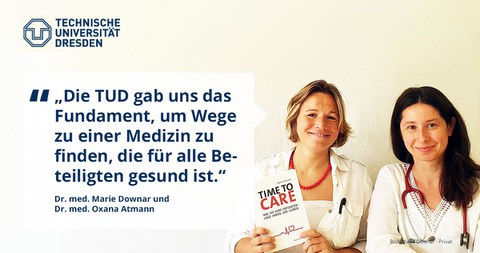 Portrait von Marie Downar und Oxana Atmann